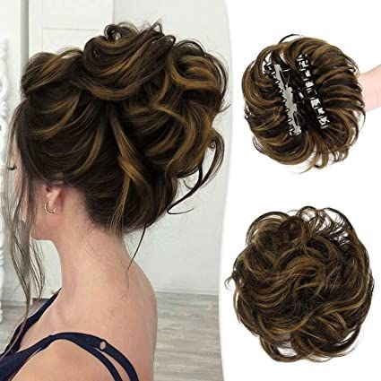 Bridesmaid hair bun