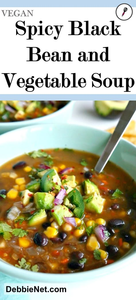 Spicy Vegetable Soup, Best Vegetable Soup Recipe, Soup Spicy, Bean And Vegetable Soup, Beans Vegetable, Vegetable Soup Healthy, Bean Soup Recipes, Vegetable Soup Recipes, Veggie Soup