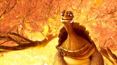 Oogway #kungfupanda3 Master Oogway Fanart, Order Of The Dragon, Master Oogway, Kung Fu Panda 3, Dragon Warrior, Panda Art, Martial Arts Training, Kung Fu Panda, Book Dragon