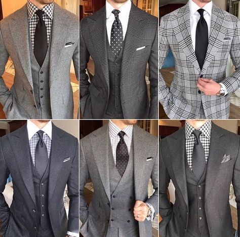 50 Shades of Grey Grey Suit, Grey Suit Men, Mens Fashion Dressy, Gentlemen Wear, Classy Suits, Designer Suits For Men, Gray Suit, Men’s Suits, 50 Shades Of Grey