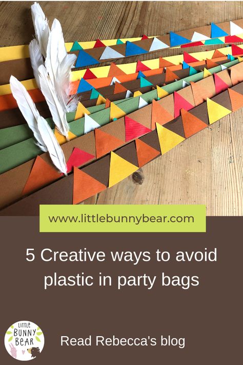 Eco Friendly Party Bags, Eco Kids Party, Eco Friendly Decorations, Zero Waste Party, Diy Kids Party Decorations, Party Bag Ideas, Diy Kids Party, Thanksgiving Classroom, Bday Decor