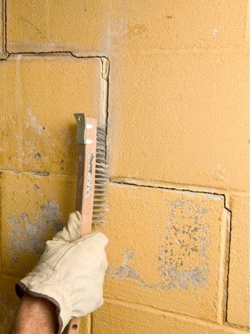 Painting Basement Walls, Leaky Basement, Basement Repair, Basement Painting, Wet Basement, Concrete Block Walls, Cinder Block Walls, Basement Remodel Diy, Basement Laundry