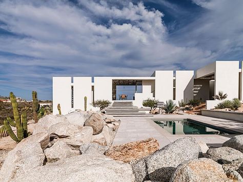 Studios Architecture, Desert Homes, Contemporary Architecture, Amazing Architecture, House Inspiration, Art And Architecture, Modern House Design, Modern Architecture, Contemporary House