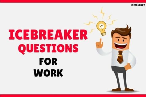 Ice Breakers For New Employees, Office Email Games, Professional Ice Breakers, Icebreaker For Work Meeting, Office Ice Breaker Games Staff Meetings, Icebreaker Questions For Work, Icebreaker Games For Work, Funny Icebreaker Questions, Funny Trivia Questions