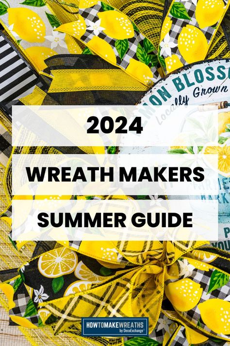 Have a wreath making business? Check out the 2024 summer guide for design inspiration and tips. Floor Lamp Makeover, Wreath Making Business, Wreath Business, Wreath Making Tutorials, Making Wreaths, Lamp Makeover, Summer Designs, Business Check, Wreath Maker