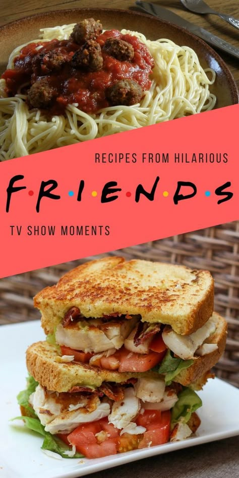 Easy recipes from Friends TV show that you will love - ChefXChange #Easy #recipes #from #Friends #show #that #you #will #love #ChefXChange Copycat Recipes Desserts, Simple Meals, Friends Bridal, Tv Food, Bach Party, Friends Party, Top Recipes, Friends Tv Show, Friends Tv