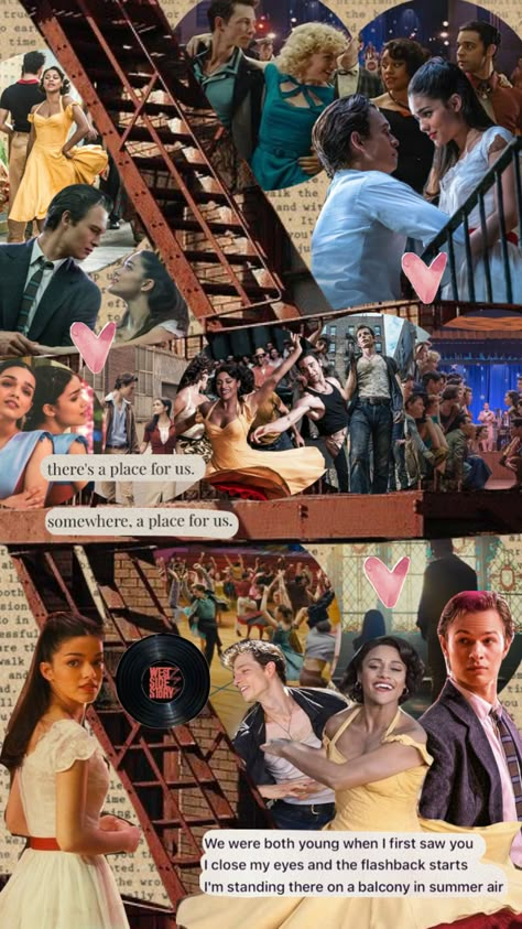 west side story- 2021 #westsidestory #rachelzegler #arianadebose #mikefaist #musicaltheatre Westside Story Aesthetic, West Side Story Quotes, Riff West Side Story 2021, West Side Story Wallpaper, Anita West Side Story, West Side Story Aesthetic, Riff West Side Story, Maria West Side Story, West Side Story Movie