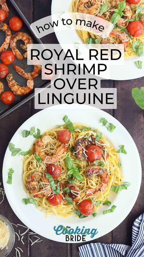 Red Argentinian Shrimp Recipes, Royal Reds Recipe, Royal Red Shrimp Recipe, Red Shrimp Recipes, Argentinian Shrimp Recipe, Spicy Garlic Butter Sauce, Royal Red Shrimp, Healhty Meals, Red Pasta