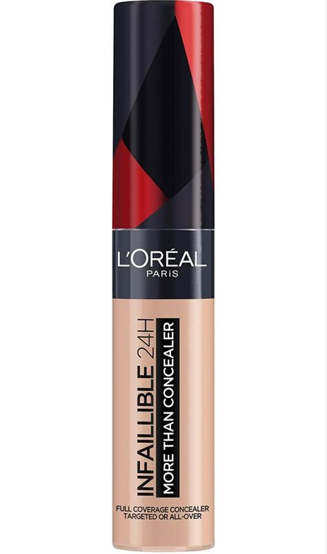 Loreal paris infaillible 24h more than concealer lorealparis makeup concealer Loreal Makeup Products, Loreal Concealer, Loreal Cosmetics, Makeup Names, Loreal Paris Makeup, Loreal Makeup, Old Makeup, Stunning Hairstyles, Makeup Tut