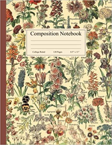 Botanical Composition, Floral Illustration Vintage, Botanical Notebook, Binder Cover Templates, Composition Notebook Covers, Storyboard Ideas, Samsung Notes, Composition Notebooks, The Artist Movie