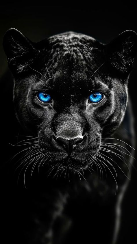 Blue Eyed Animals, 70s Haircuts, Black Jaguar Animal, Jaguar Pictures, Black Panther Images, Black Panther Cat, Black Panther Tattoo, Mobil Mustang, Big Cats Photography