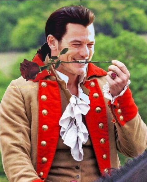 Luke Evans as Gaston Luke Evans Beauty And The Beast, Luke Evans Gaston, Gaston Live Action, Gaston 2017, Gaston Luke Evans, Jacqueline Durran, Beast Live Action, Beauty And The Beast Movie 2017, Gaston Beauty And The Beast