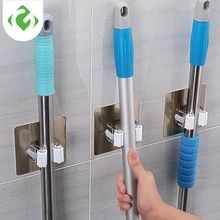 Home & Garden – Buy Home & Garden with free shipping on aliexpress Broom Hanger, Mop Holder, Broom Holder, Storage Hooks, Hanger Hooks, Brooms, Hanging Shelves, Bathroom Hardware, Support Mural