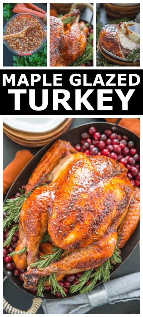 Maple-Glazed Turkey Dry-brined Turkey With Tangy Honey Glaze, Maple Butter Turkey, Honey Roasted Turkey Recipes, Maple Glazed Turkey Thanksgiving Recipes, Maple Turkey Recipes Thanksgiving, Maple Bourbon Glazed Turkey, Sweet Turkey Recipes Thanksgiving, Turkey Glaze Thanksgiving, Crispy Turkey Thanksgiving