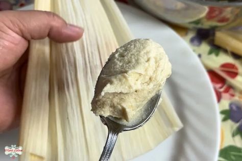 Homemade Masa for Tamales Recipe (A Complete Guide) Best Tamale Masa Recipe, Homemade Tamales Easy, Masa Tamales Recipes, Best Masa Recipe For Tamales, How To Make Masa For Tamales, Tamales Masa Recipe, Masa For Tamales Recipes, Recipes With Masa Flour, Tamale Meat Recipe