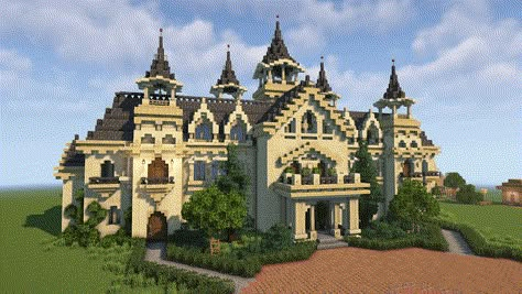 Minecraft Skyscraper, Description Ideas, Castle Layout, Minecraft City Buildings, Minecraft Mansion, Minecraft Structures, Minecraft Interior Design, Minecraft House Plans, Minecraft Cottage