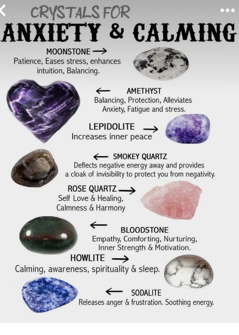 Calming Crystals, Natural Stones Crystals For Meditation, Crystal For Meditation, Crystal For Motivation, Spiritual Mineral Crystal For Meditation, Energy Stones Crystal Healing, Mystical Amethyst Crystals For Meditation, Best Healing Crystals, Gemstones Chart