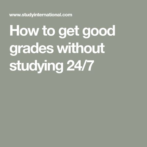 How to get good grades without studying 24/7 How To Get Good Grades, Get Good Grades, Perfect Grade, Cornell Notes, Pomodoro Technique, Feeling Sleepy, Study Methods, Study Smarter, How To Get Better