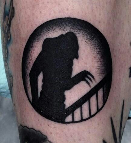 Nosferatu Tattoo Traditional, Classic Horror Movie Tattoos, Vamp Tattoo, Nosferatu Tattoo, Scary Tattoo Ideas, Horror Tattoo Ideas, Horror Sleeve, Dracula Tattoo, Pinterest Tattoos