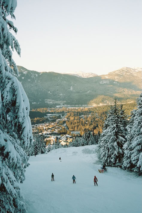 Whistler Aesthetic, Canada Skiing, Whistler Winter, Aspen Ski Trip Aesthetic, Whistler Skiing, Skiing In Whistler, Backcountry Skiing Aesthetic, Ski Canada, Whistler Ski Resort