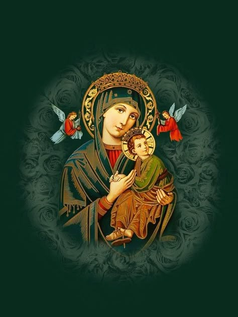 Virgin Mary Picture, African Lovebirds, Roman Catholic Art, Mother Mary Pictures, Mary Images, Catholic Wallpaper, Virgin Mary Art, Mother Mary Images, Catholic Pictures