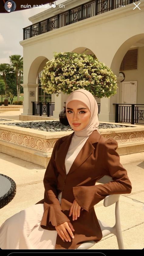 Hijab Dress For Birthday, Ootd Acara Formal, Old Money Aesthetic Hijabi Outfit, Dress Old Money Outfits, Old Money Hijabi Aesthetic, Classy Hijab Style, Hijabi Elegant Outfits, Hijabi Lawyer, Formal Modest Outfits