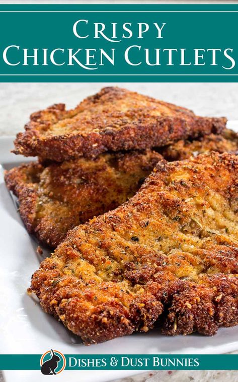 Flattened Chicken Breast Recipes, Flattened Chicken Recipes, Homemade Chicken Burgers, Crispy Chicken Cutlets, Baked Chicken Cutlets, Cutlet Recipes, Baking Chicken, Fried Chicken Cutlets, Chicken Cutlet Recipes