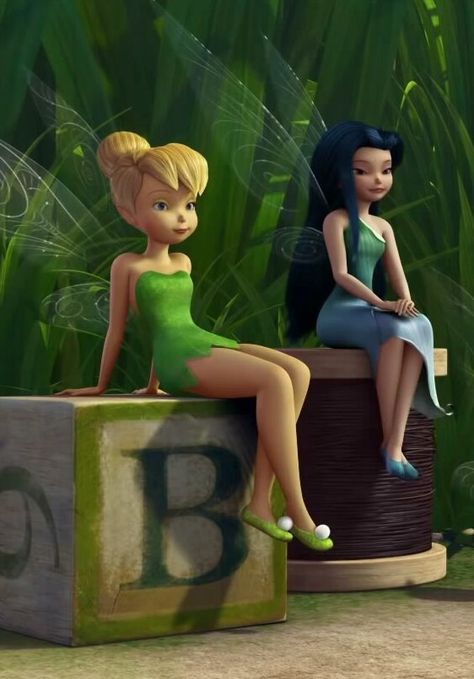 Tinkerbell And Vida, Tinker Bell And Vida, Tinkerbell And Silvermist, Tinker Bell Wallpaper, Tinker Bell And Friends, Tinkerbell Quotes, Fairies Movie, Tinkerbell Wallpaper, Tinkerbell Movies