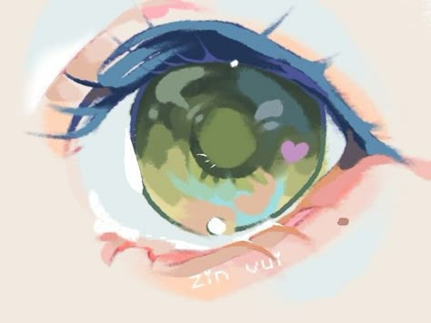 Eye Coloring Reference, Eyes Anime Drawing, Eye Tutorial Drawing, Drawing Eye, Draw Anime, Arte Sketchbook, Anime Drawings Tutorials, Cute Art Styles, 영감을 주는 캐릭터