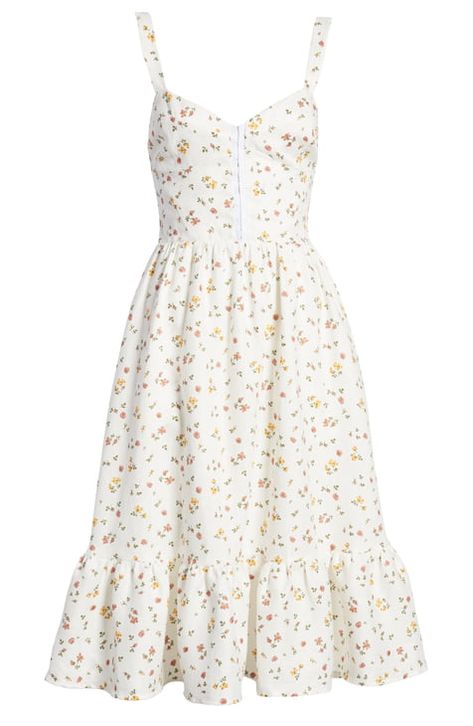 Floral Sundress, Dream Clothes, Looks Vintage, Cute Casual Outfits, Pretty Dresses, Casual Dresses For Women, Aesthetic Clothes, Pretty Outfits, Cute Dresses