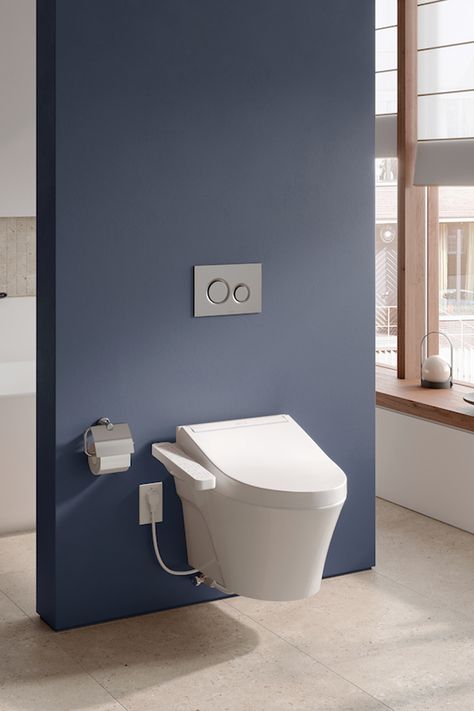 Experience the ultimate in bathroom comfort with the TOTO AP WASHLET®+ C2 Wall-Hung Toilet! Enjoy the luxury of a heated seat, automatic lid, and advanced cleaning technology. Perfect for adding a sleek, modern touch to your bathroom. 

Click to learn more!

#TOTOUSA #BathroomDesignInspiration #LuxuryBathroomDesign #WASHLET #BidetSeat Cleaning Technology, Toto Washlet, Clean Toilet Bowl, Toilet Installation, Bathroom Inspiration Modern, Contemporary Bathroom Designs, Bathroom Design Inspiration, Smart Toilet, Wall Hung Toilet