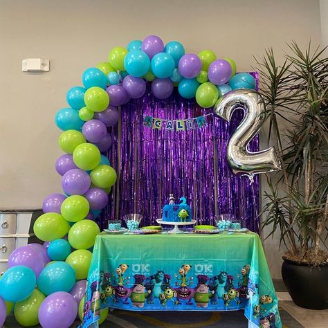 Coralys loved their purchase from BloomsParty Monster Inc Balloon Decor, Monsters Inc Balloon Arch, Monsters Inc Balloon Garland, Monster Inc Party Ideas, Monsters Inc Birthday Party Ideas, Monsters Inc Birthday Party, 36 Inch Balloons, Monster Inc Birthday, First Birthday Balloons