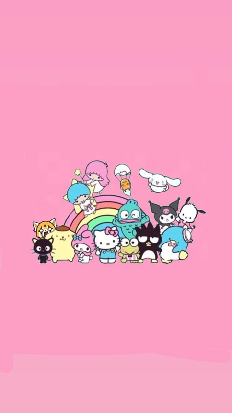 Cute Hello Kitty And Friends Wallpaper, Hello Kitty And Friends Background, Hello Kitty And Friends Tattoo, Hello Kitty Birthday Drawing, Hello Kitty Characters As Humans, Hello Kitty Group, Hello Kitty And Friends Party, All Hello Kitty Characters, Hello Kitty And Friends Wallpaper