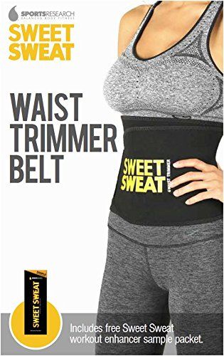 Sweet Sweat Premium Waist Trimmer, 1-size-fits-all. Includes Free Sample of Sweet Sweat Workout Enhancer! Trim Waist Workout, Sweet Sweat Waist Trimmer, One Pound Of Fat, Waist Trimmer Belt, Sweat Belt, Sweet Sweat, Blood Pressure Diet, Sweat Workout, Lose 5 Pounds