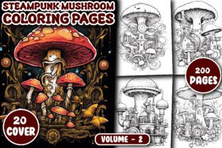 200 Steampunk Mushroom Coloring pages For Adult( VOLUME – 2)This is digital Steampunk Mushroom, Mushroom Coloring Pages, Dover Publications Coloring, Mushroom Coloring, Minions Coloring Pages, Pop Art Coloring Pages, Truck Coloring Pages, Cars Coloring Pages, Fairy Coloring Pages