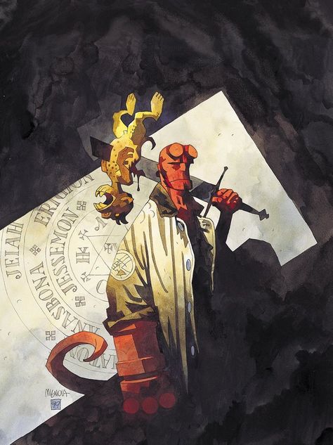 The Art of Mike Mignola Darkhorse Comics, Mike Mignola Art, Hellboy Art, Baba Jaga, Mike Mignola, Tv Tropes, Bd Comics, Dark Horse Comics, Arte Animal