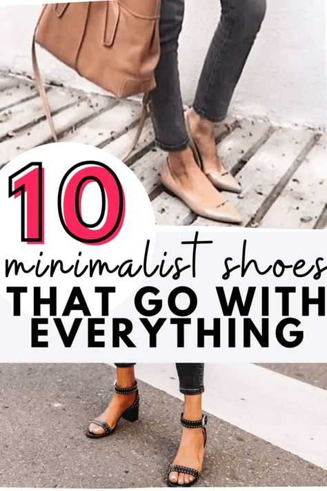 Minimalist Closet Essentials. Shoes That Go With Everything! Minimalist Closet Essentials, Capsule Wardrobe Shoes, Minimalist Wardrobe Essentials, Capsule Wardrobe Women, Staple Shoes, Tan Sneakers, Black Slip On Sneakers, Minimalist Closet, Basic Shoes