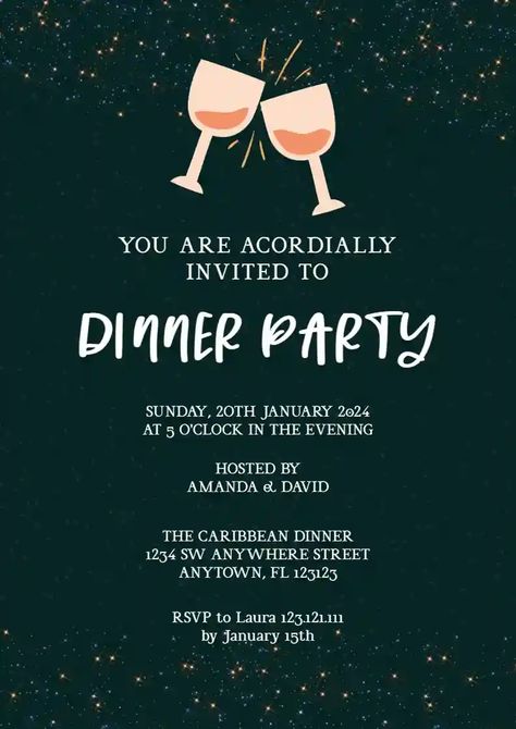 Party Invite Background, Invite Background, Dinner Party Invite, Unique Iphone Wallpaper, Online Invitation, Dinner Party Invitations, Invitation Maker, Dinner At Home, Baby Videos