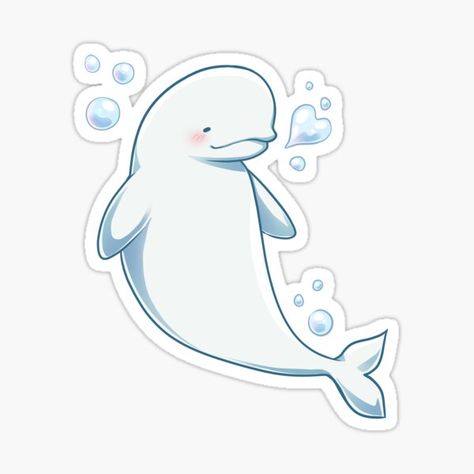 Favorites | Redbubble Whale Sticker, Whale Drawing, Whale Tattoos, Sticker Organization, Beluga Whale, Cute Whales, Shinobu Kocho, Printable Crafts, Art Contest