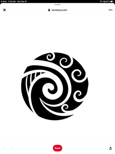 Simple Maori Tattoo, Small Maori Tattoo, Underdog Tattoo, Maori Logo Design, Maori Circle Tattoo Design, Polynesian Round Tattoo Designs, Koru Tattoo, Circle Tattoo Design, Round Tattoo