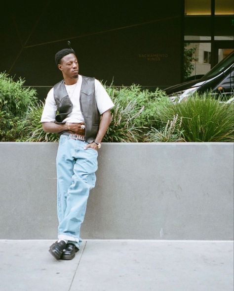 Joey Badass Fashion, Joey Bada$$ Aesthetic, Joey Bada$$, Joey Badass, Fashion Models Men, 90s Fashion Men, 90s Hip Hop Fashion, Style Evolution, 90s Hip Hop