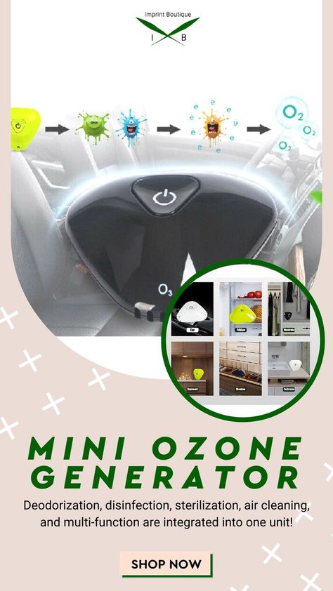 Air Deodorizer Odor Eliminator, Toilet Odor, Ozone Generator, Body Odor, Office Shop, Boutique Homes, Refrigerator Freezer, Air Purifier, Shop House