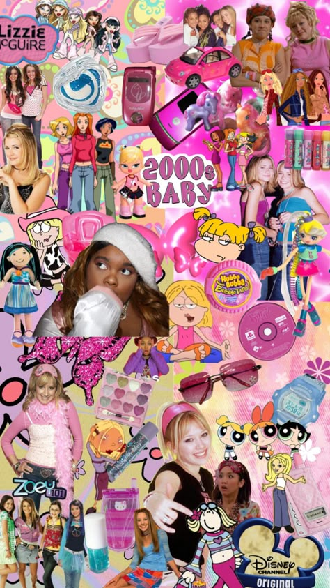 #y2k #y2kaesthetic #y2kfashion #2000s #2000saesthetic #disney #disneychannel #lizziemcguire #bratz #pink #zoey101 #early2000s #fashion #fashioninspo #slay #mood #ashleytisdale #marykateandashley #90s 2000 Disney Channel Aesthetic, Y2k Gifts Ideas, Early 2000s Cake, Zoey 101 Aesthetic, Late 90s Early 2000s Aesthetic, Early2000s Fashion, Early 2000 Party, Aestethic 90s, Early 2000s Party Theme Decorations