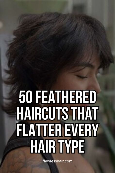 A feathered pixie mullet has voluminous hair on the crown with longer feathered layers at the back. It’s an effortless style that gives off undone vibes. @latesthair Feathered Haircuts, Feathered Pixie, Pixie Mullet, Feathered Layers, Voluminous Hair, Feathered Hairstyles, Hair Length, Perfect Style, Hair Lengths