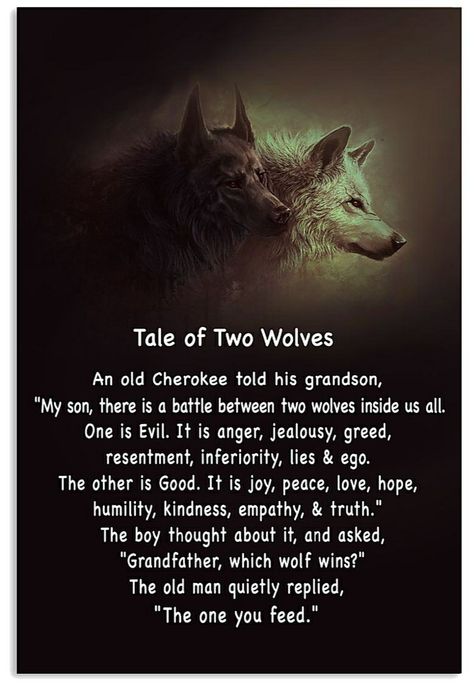 Two Wolves Quote, Wolf Poem, Two Wolves Tattoo, Positive Intelligence, Tale Of Two Wolves, The One You Feed, Lone Wolf Quotes, Two Wolves, Wolf Quotes