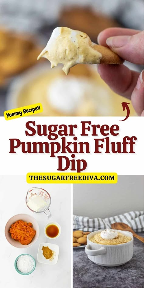 Pumpkin Cream Cheese Dip, Fluff Dip, Pumpkin Fluff Dip, Pumpkin Fluff, Pumpkin Snack, Sugar Free Lifestyle, Sugar Free Jam, Sliced Apples, Sugar Free Jello