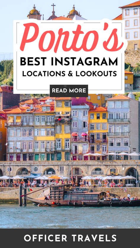 Discover the best Instagram spots in Porto with our exclusive free guide. This Portugal travel guide will lead you to the most photogenic locations in the city. Perfect for travel enthusiasts and photographers, our Porto photo guide includes tips and a handy itinerary map. Subscribe today and elevate your travel photography! Lisbon Instagram, Porto Travel Guide, Best Places In Portugal, Portugal Cities, Lisbon Travel Guide, Porto Travel, Portugal Vacation, Places In Portugal, Madrid Travel