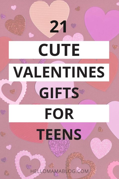 Great list of absolute best gift ideas for your teen or tween to say you care! Whether you are a friend, family member, or significant other, these Valentine’s Day gift ideas are the perfect things to gift this year. Valentine’s Day Basket For Teen Girl, What To Get A Girl For Valentines Day, Valentine's Day Gifts For Teens, Valentines Daughter Gift Ideas, Middle School Valentines Gifts, Valentines Teenagers Gift Ideas, Teen Daughter Valentines Gift Ideas, Teenager Valentine Ideas, Teenage Valentines Ideas