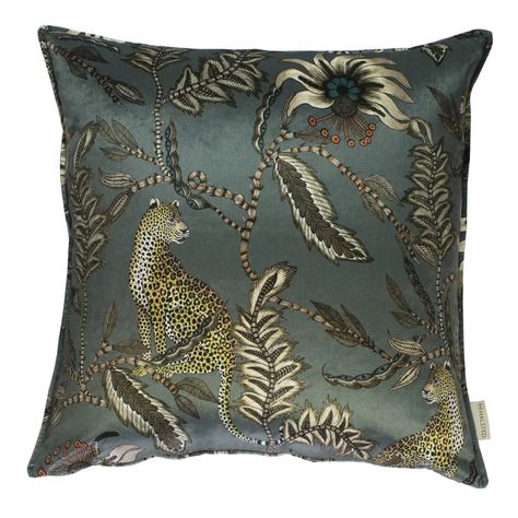 Ngala Trading Co. Ardmore Monkey Bean Velvet Animal Print Throw Pillow | Perigold Animal Print Throw Pillows, Silk Throw Pillows, Flower Fairies, Velvet Pillow, Floral Throw Pillows, Velvet Throw, Victorian Gothic, Beatrix Potter, Velvet Throw Pillows