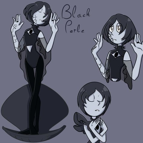 Black Gem Oc Su, Black Pearl Steven Universe Oc, Black Diamond Su Oc, Black Diamond Su, Su Pearl Oc, Black Diamond Oc, Black Pearl Steven Universe, Pearl Oc Steven Universe, Steven Universe Pearl Oc